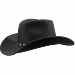 3598102 Chapeau Stetson Hackberry Western by noir unisexe