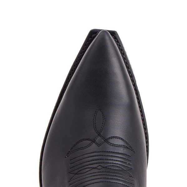 2073 sendra boots cuir cuervo pull oil negro Homme, Femme