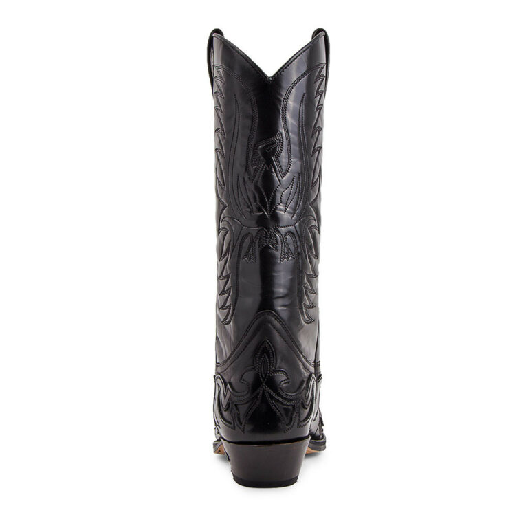 3241 santiag cuir sendra cuervo flora negro / spr negro Homme, Femme – Image 3