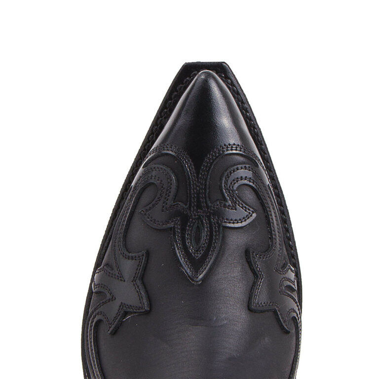 3241 santiag cuir sendra cuervo flora negro / spr negro Homme, Femme – Image 5