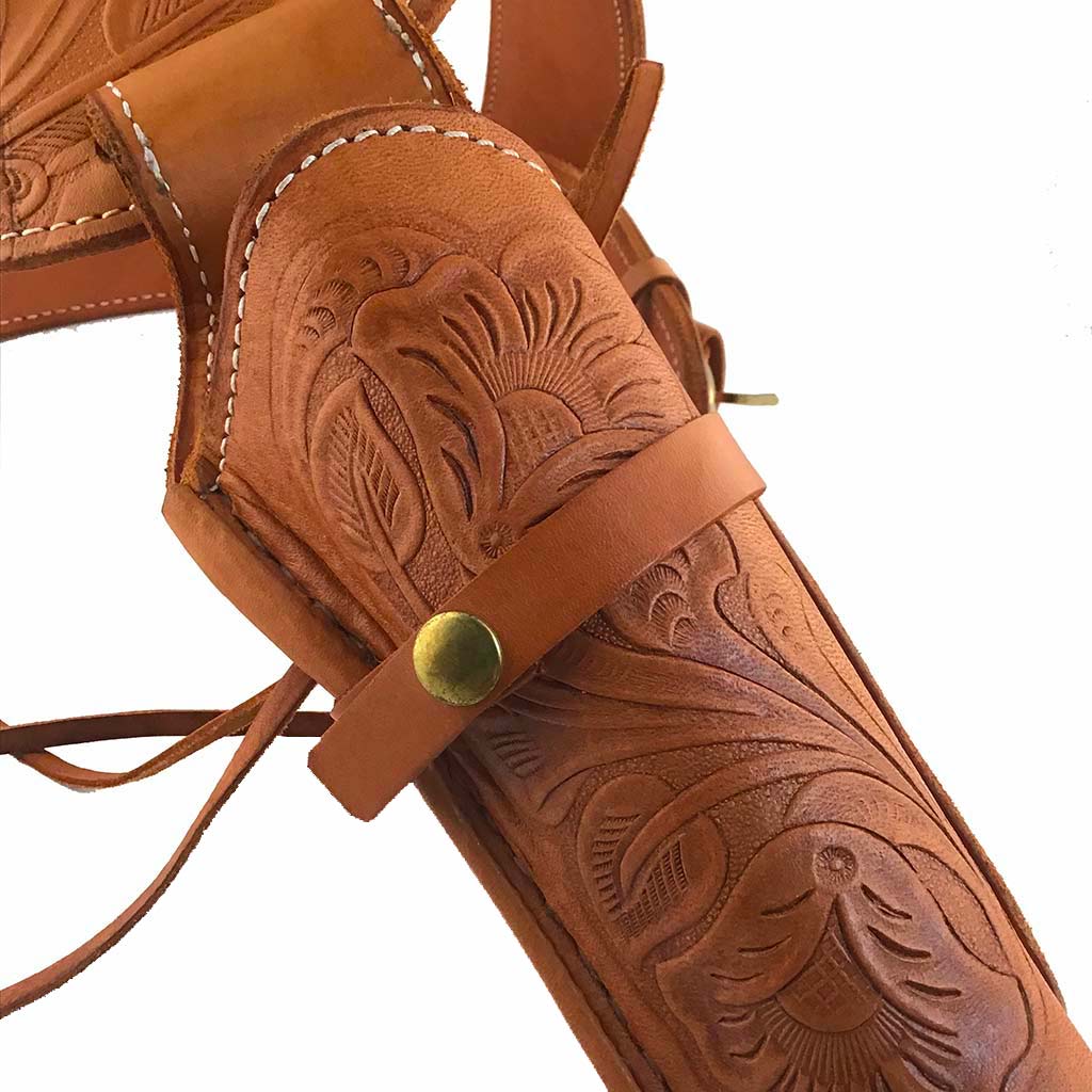 REF: GB-45 BRTAN Holsters western marron tan country en cuir made