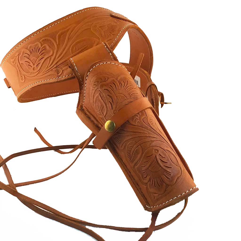 REF: GB-45 BRTAN Holsters western marron tan country en cuir made