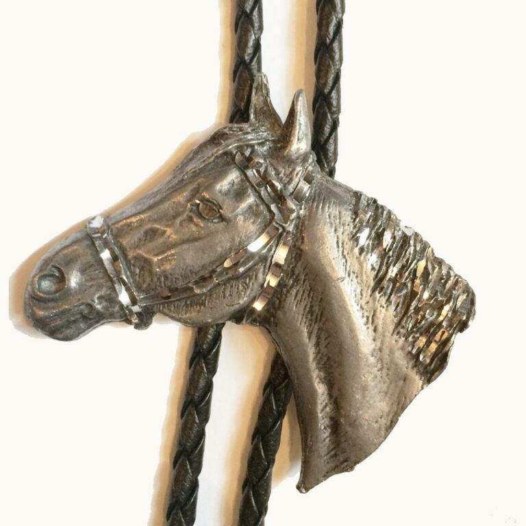 BT-125 Bolotie tête de cheval (cravate usa) unisexe