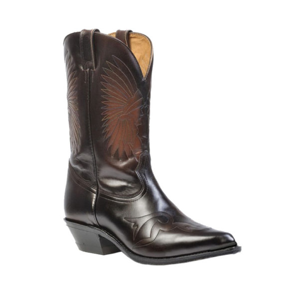 7809 Bottes Boulet Challenger western marron Homme