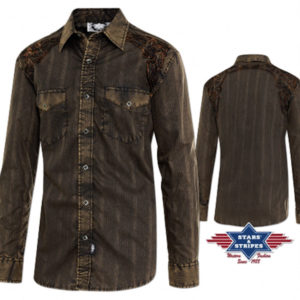 FERNANDO chemise Stars and Stripes Homme