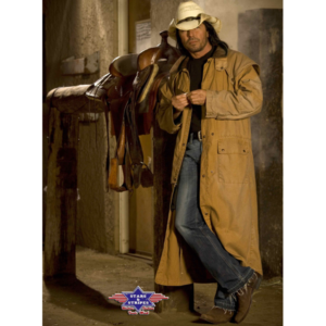GOLDFIELD Cache-poussière western Stars and Stripes Homme, Femme