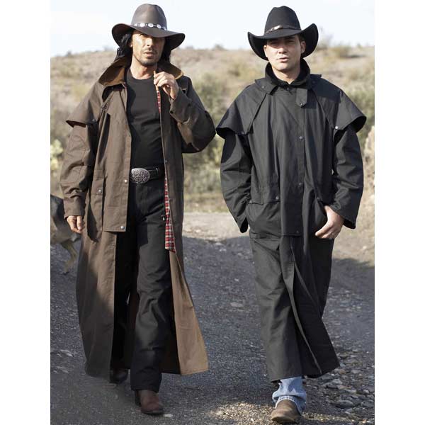 long manteau western