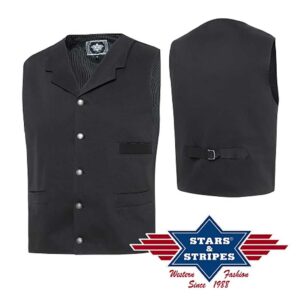 Redingote Vintage Homme Stars & Stripes Old West - Coupe Régulière Grise - 65% Polyester 35% Viscose - Neuf Avec étiquettes
