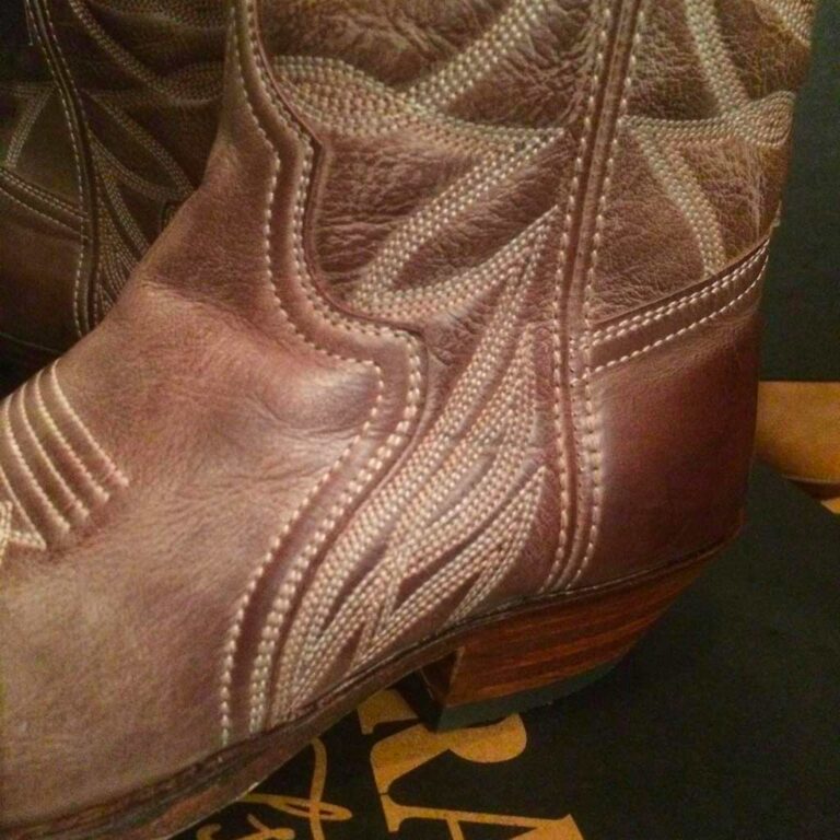 10285 santiag sendra cuir marron country western Femme – Image 5