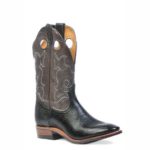 0295 Bottes Boulet bout rond noir/grise Homme