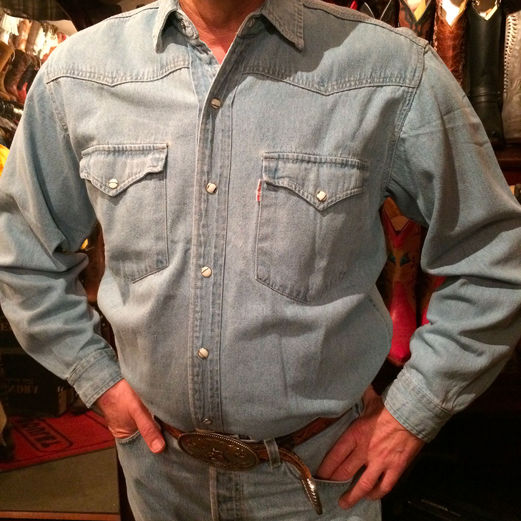 chemise western homme