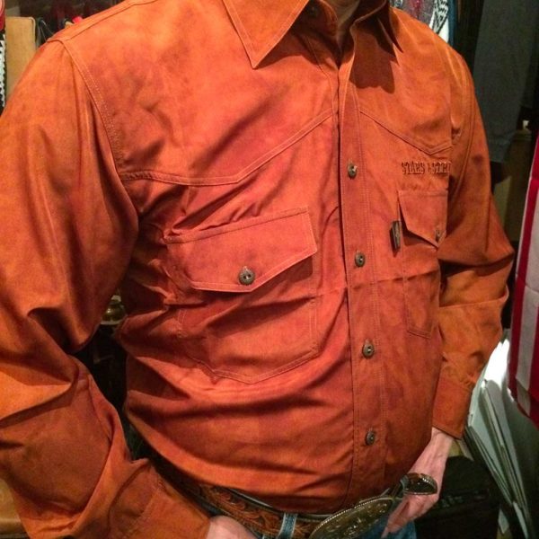 "ref: Indien" chemise marron Stars and Stripes Homme