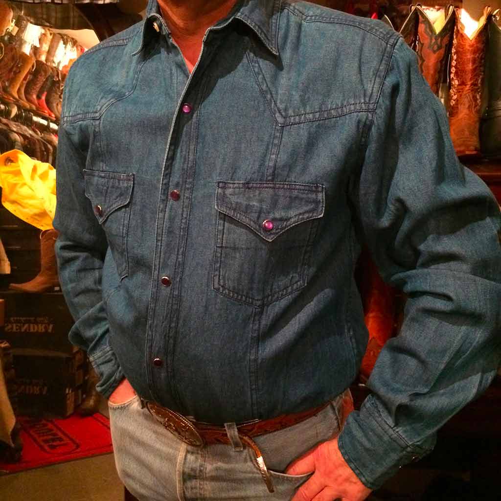 chemise cowboy