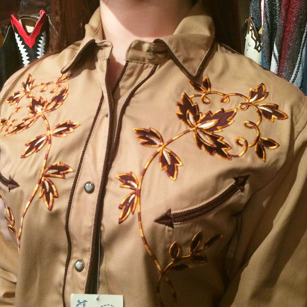 Chemise Western Slim Panhandle Slim Bleu à Carreaux – Boutons Nacrés, Taille XL, Style Cowboy Rodéo Authentique