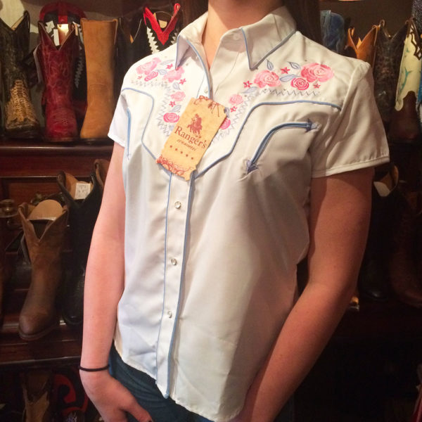 Chemise de concours western femme, plaisance, équitation, M 34/36 rouge - Canada
