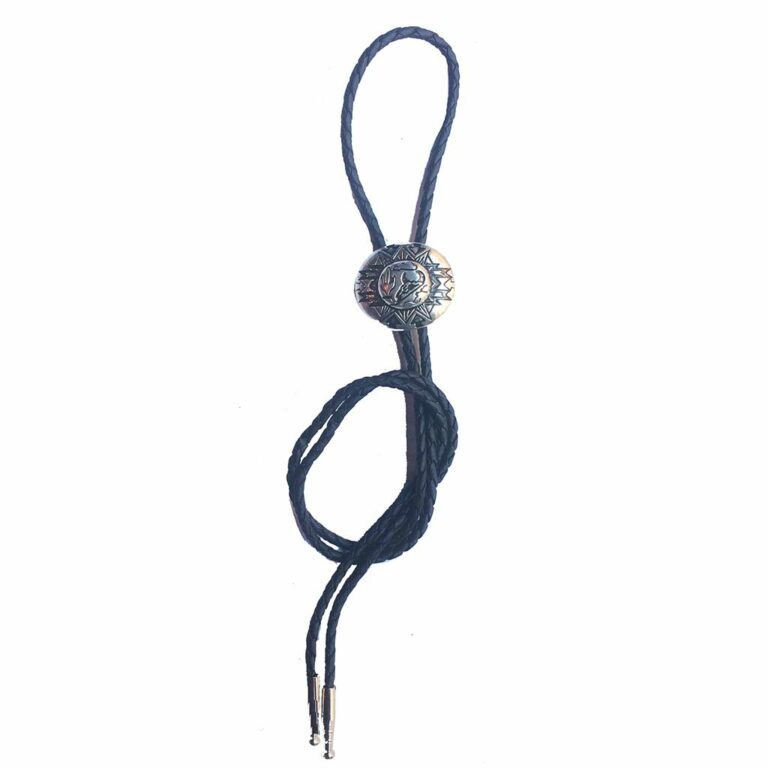 Bolotie (cravate usa) motif aztèque homme/femme – Image 2