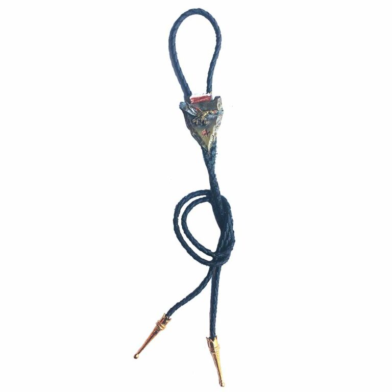 Bolotie (cravate usa) pointe de flèche + aigle homme/femme – Image 2