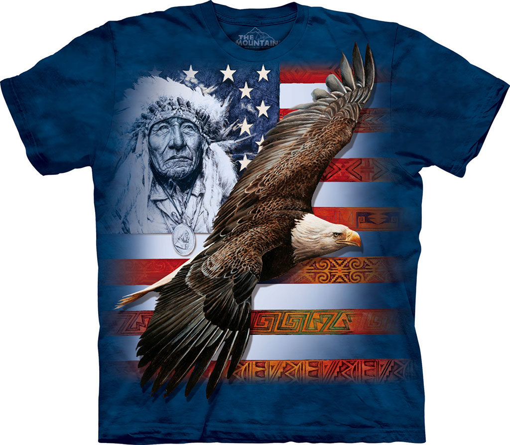 Le Patriot Oiseaux T-Shirt Adulte Unisexe The Mountain 