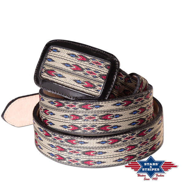Boucle De Ceinture Stars And Stripes, Homme/femme, Thème Country Western, Gris/noir