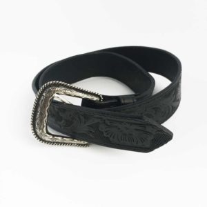 ref: 2020111 Ceinture Mexicaine western country noire homme, femme