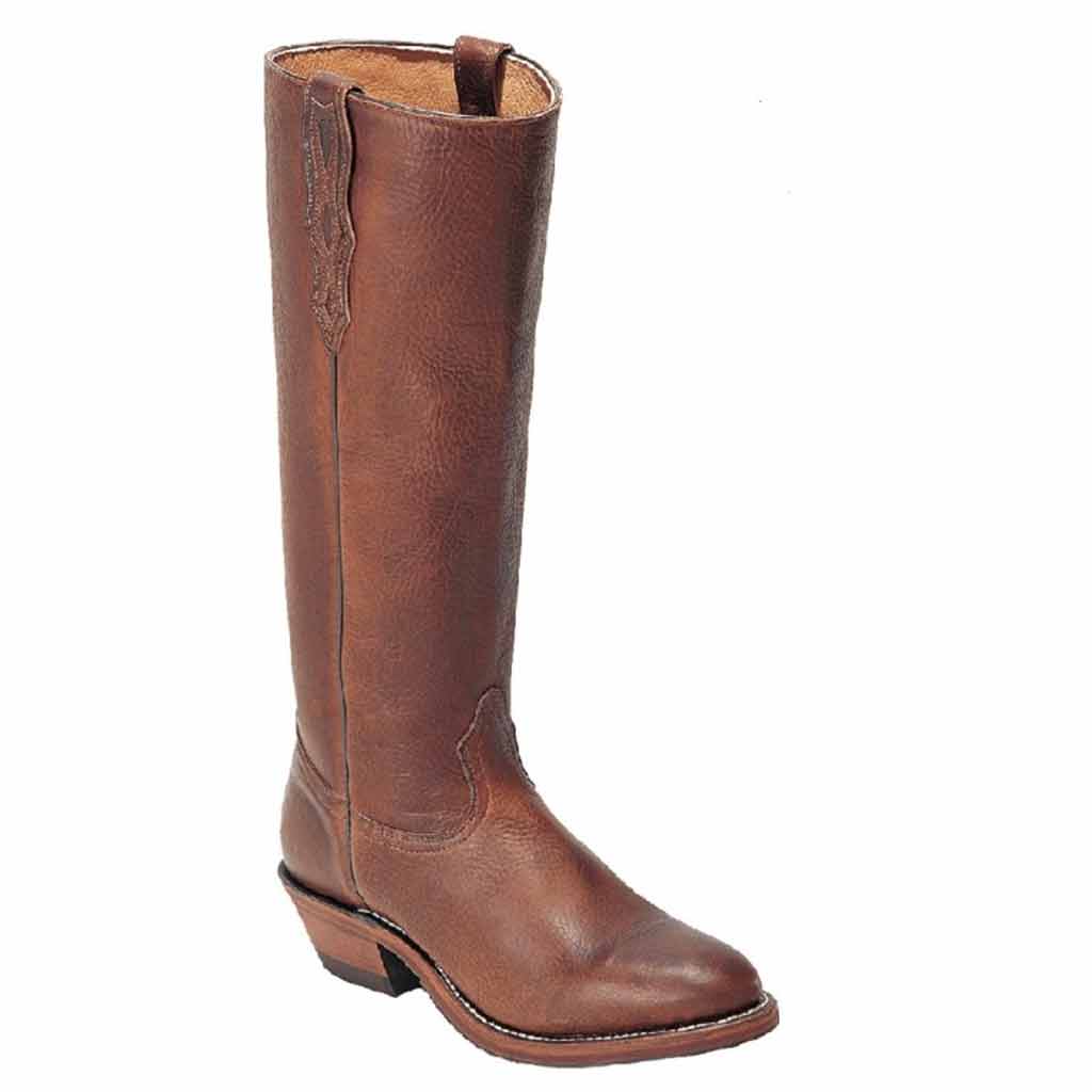 Tickling Bless Tectonic 9003 Boots Boulet bout rond large marron en cuir Grizzly Mountain made in CANADA  Homme | la joya-western