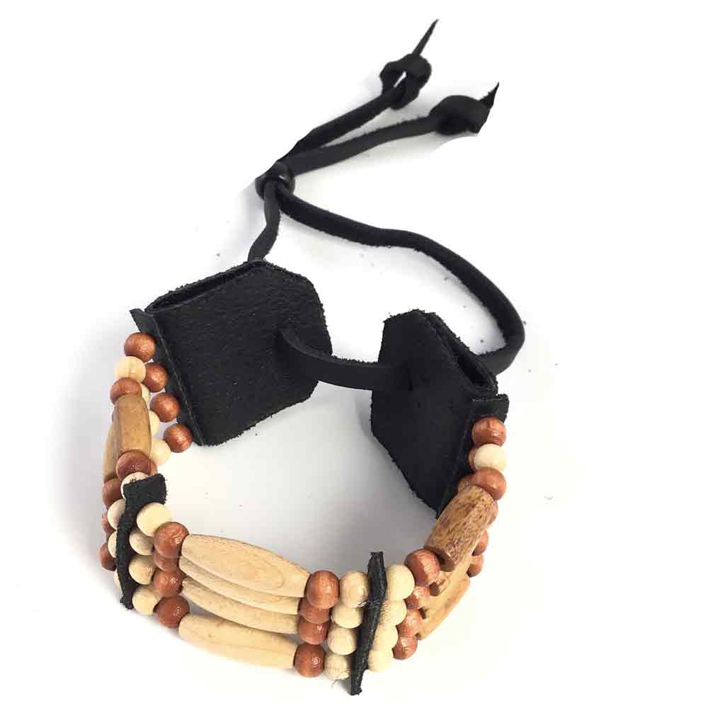 ref BRAO4BR HURON Bracelets AMERINDIEN HURON 5 Nations Canada