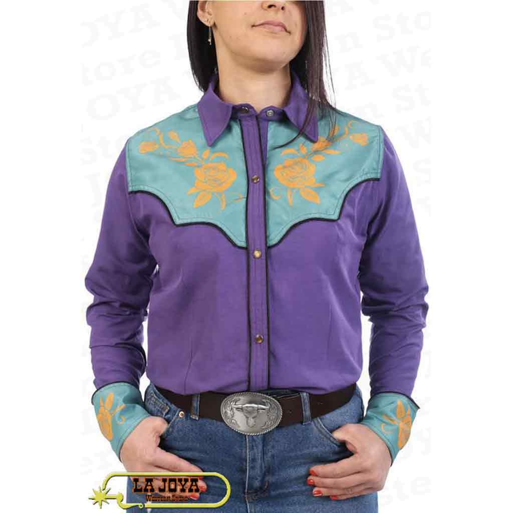 chemise violette
