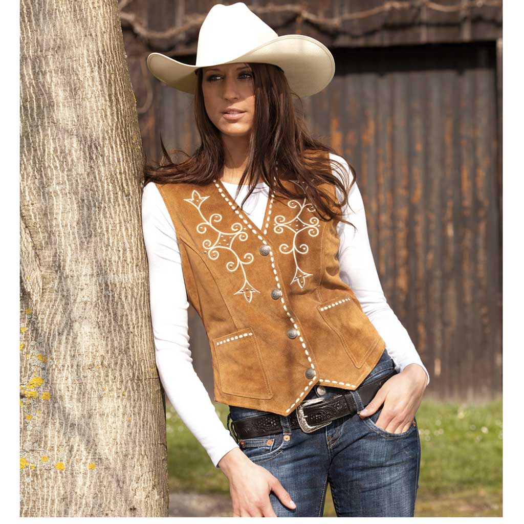 gilet cowgirl femme