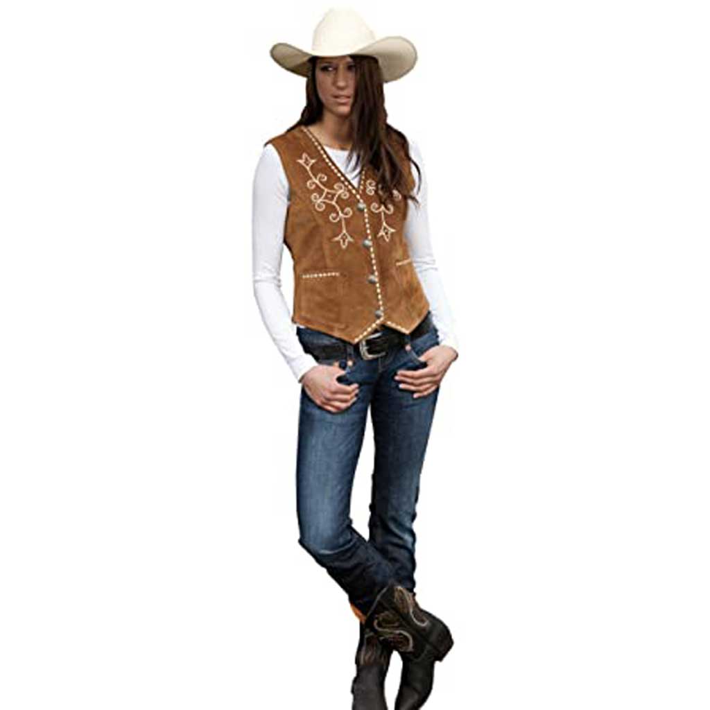 gilet western femme pas cher