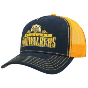 ref 7756108 STETSON Casquette Trucker Firewalkers bleu-jaune HOMME FEMME