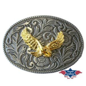 GS-408 Boucle de ceinture Stars and Stripes homme, femme