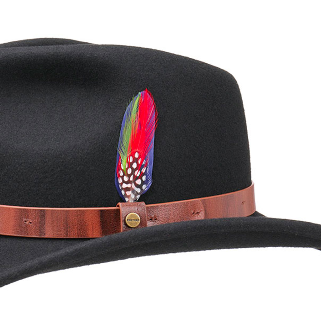 1 Pièce Chapeau De Cowboy Féminin De Style Occidental Avec Décoration  Métallique, Large Bord Et Bord Roulé En Laine, Mode en ligne