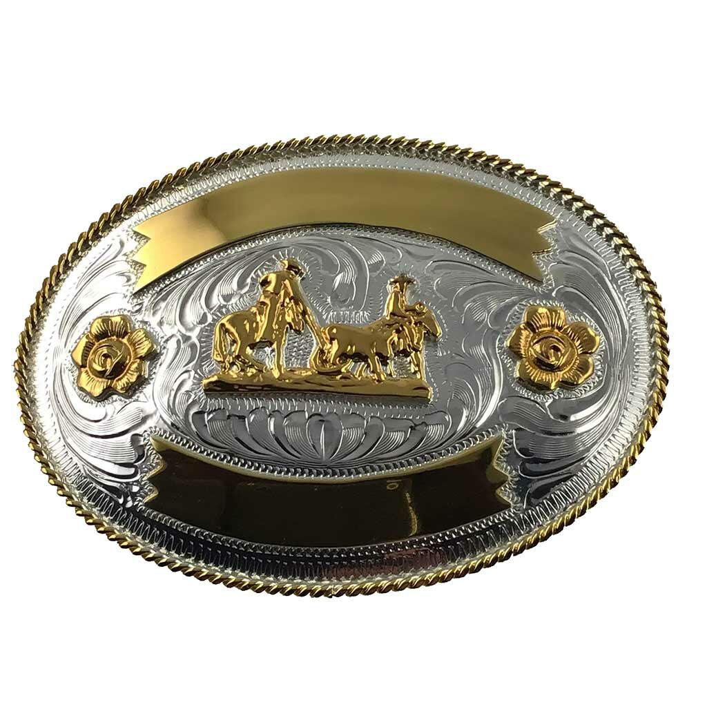 Boucle de Ceinture Western Rose main image 1