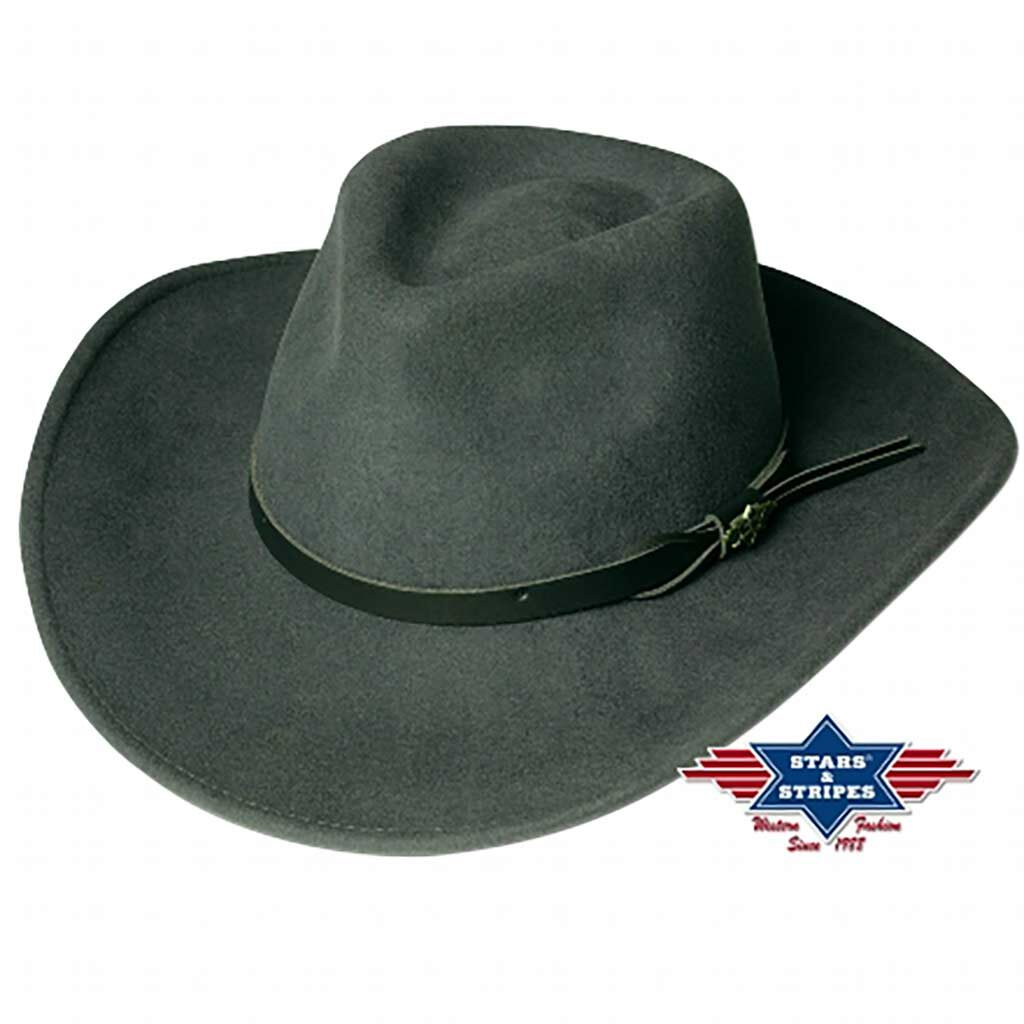 American Hat Company 4X feutre castor taille 7 chapeau western cowboy