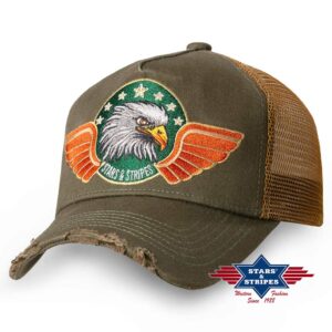 ref tc-eagle Casquette western Stars and Stripes homme femme