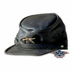 ref : CP-140 Casquette Nordiste CUIR noir USA