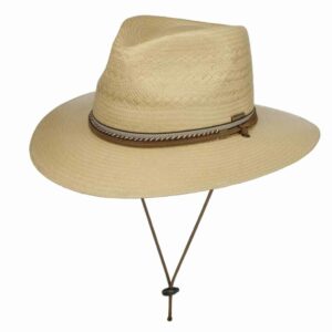 2498513 STETSON Traveller Toyo CHAPEAU Beige Straw WESTERN COUNTRY UNISEXE