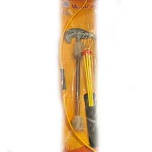 50077  set armes indien 1 arc, 1 hache et de 3 flèches avec carquois pour enfant