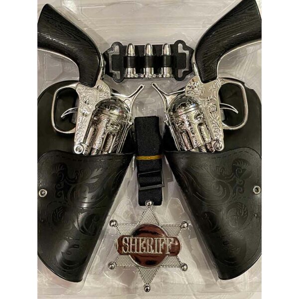 50535 ceinture avec 2 pistolets, holsters & étoile pour enfant