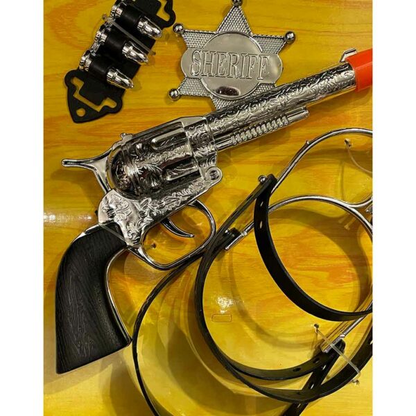 50537 set cowboy revolver étoile et éperons ENFANT pour enfant