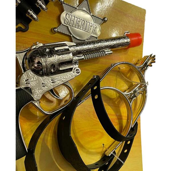 50537 set cowboy revolver étoile et éperons ENFANT pour enfant