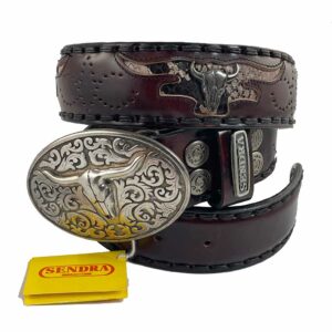 Accessoires en cuir -réf 8563 sen marron-marron