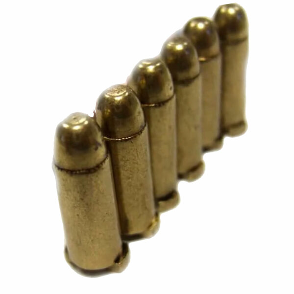 BA49 6 Balles factices + 96 amorces pour COLT Denix WESTERN