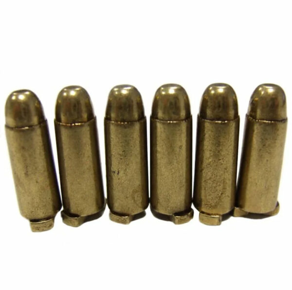 BA49 6 Balles factices + 96 amorces pour COLT Denix WESTERN