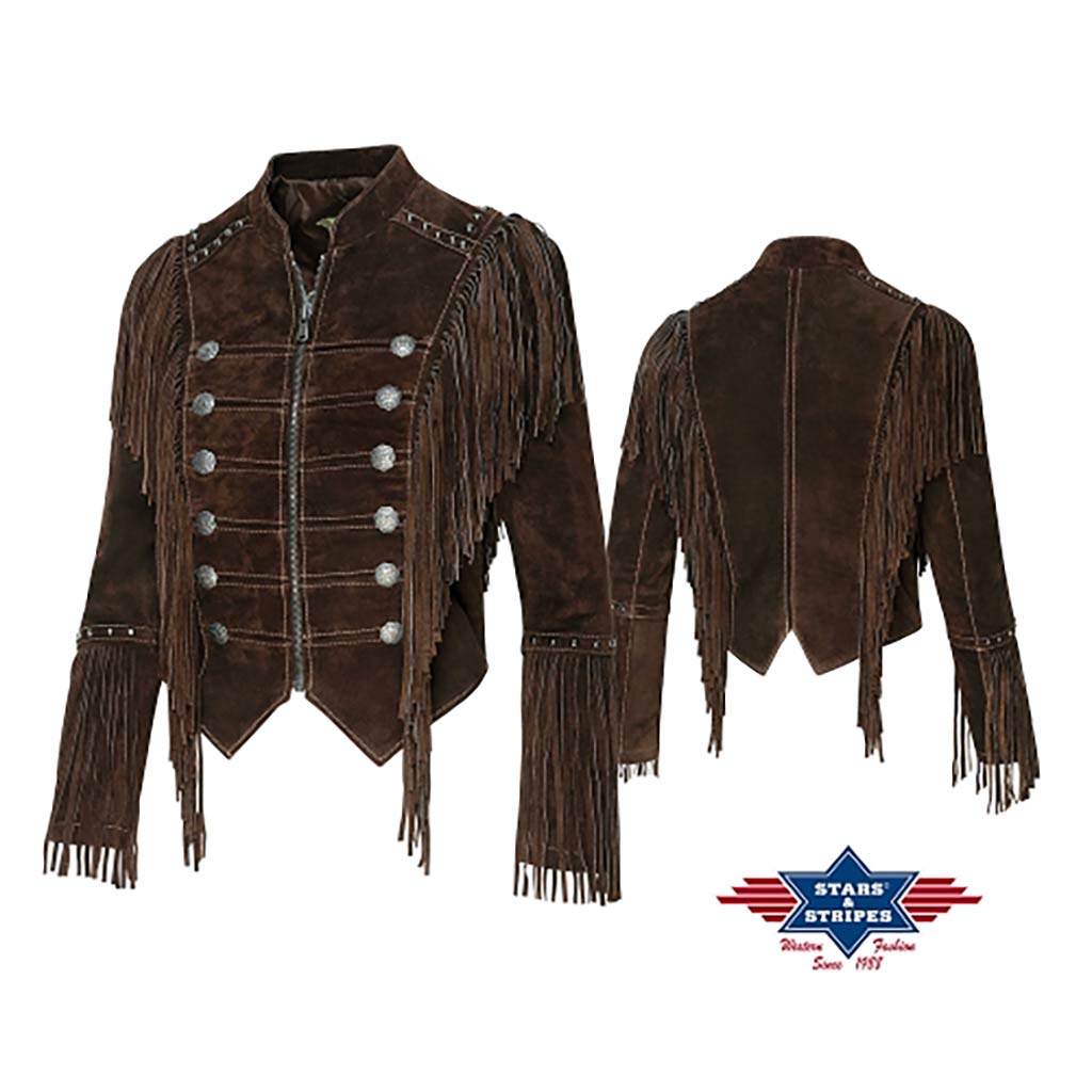 Gilet Cowboy Garçon Avec Franges – Déguisement Western, Costume Halloween, Fête Déguisée, Pour Jeu De Rôle