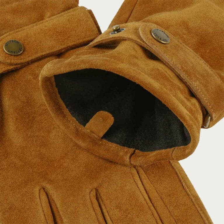 9497308 GANTS EN CUIR DOUBLURE POLAIRE STETSON HOMME – Image 2