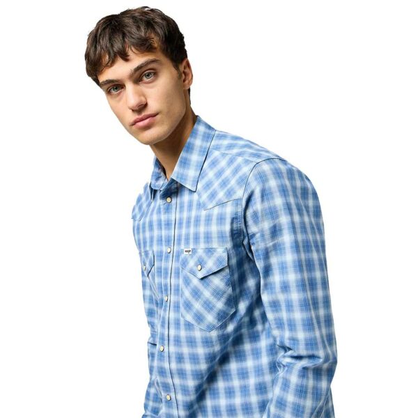 112362764-WESTERN-SHIRT-BLUE-Wrangler-bleu-country-western-homme