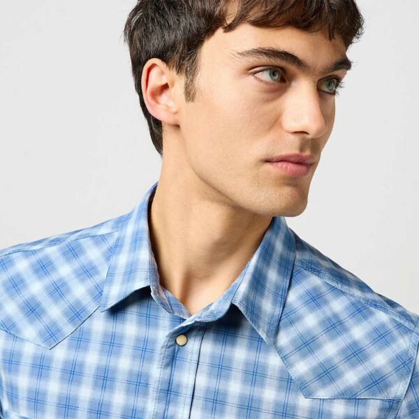 112362764-WESTERN-SHIRT-BLUE-Wrangler-bleu-country-western-homme