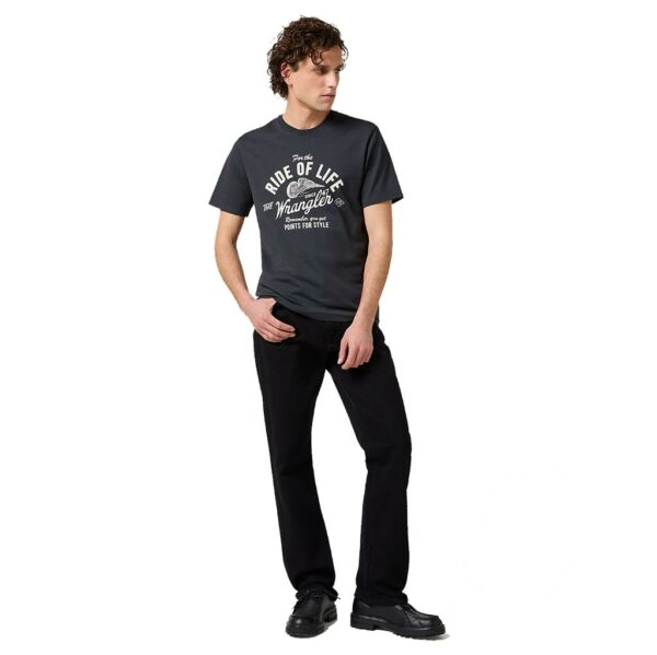 112362790-AMERICANA-tee-faded-black-tee-shirt-Wrangler western homme