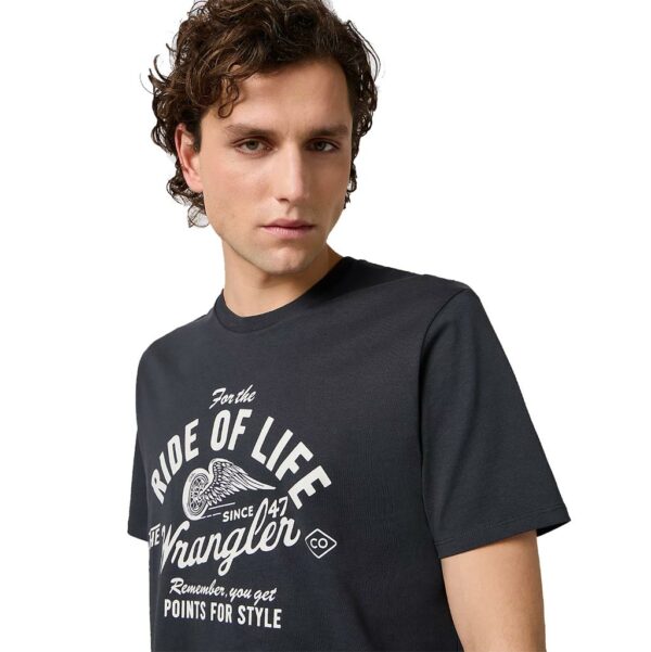112362790-AMERICANA-tee-faded-black-tee-shirt-Wrangler western homme